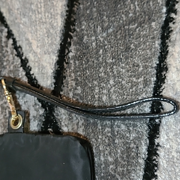 Victoria Secret Signature Black Stripes Make-up Case & Small Pouch - Picture 15 of 16